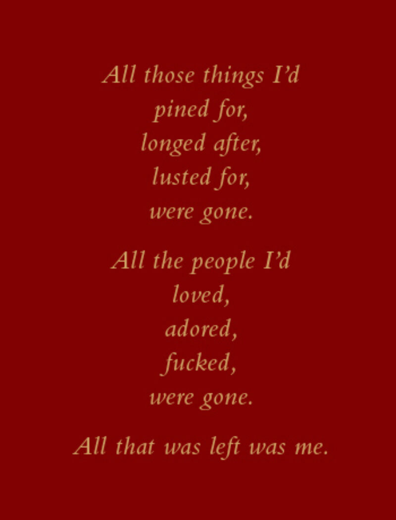 I Do Not Want What I Haven’t Got