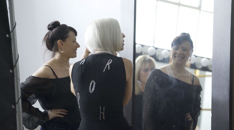 On set with style icon Linda Fargo and photographer Björn Wallander