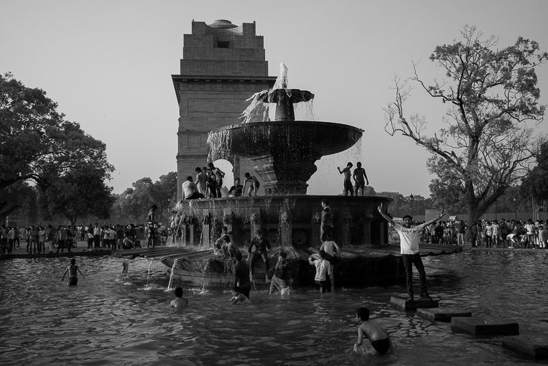 IN INDIA, WHEN THE HEAT COMES…